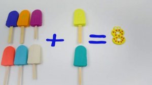 Учимся считать играя, примеры на сложение  Развивающие мультики