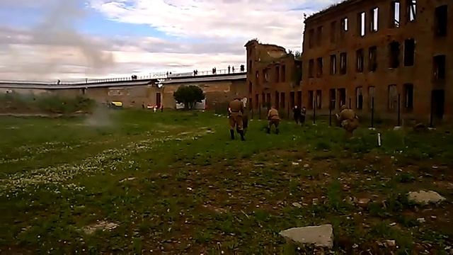 Освобождение Шлиссельбурга, бой-реконструкция. Фестиваль "Страж в истоке Невы". 16/07/17 смотреть онлайн