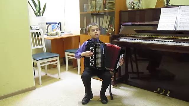 Юный баянист