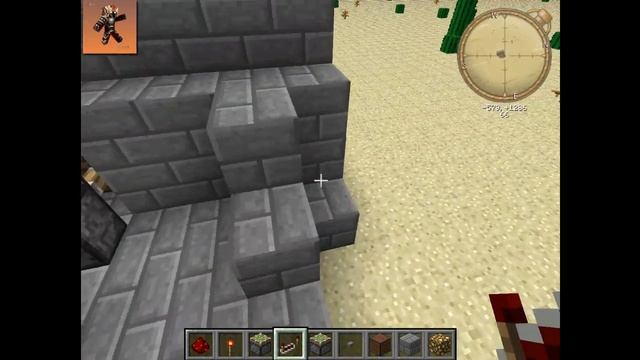 Обзор механизма 1 Поршневая дверь (minecraft +) смотреть онлайн