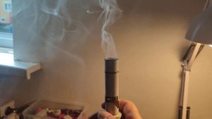 Дымогенератор для модели из электронной сигареты питание 3.2v