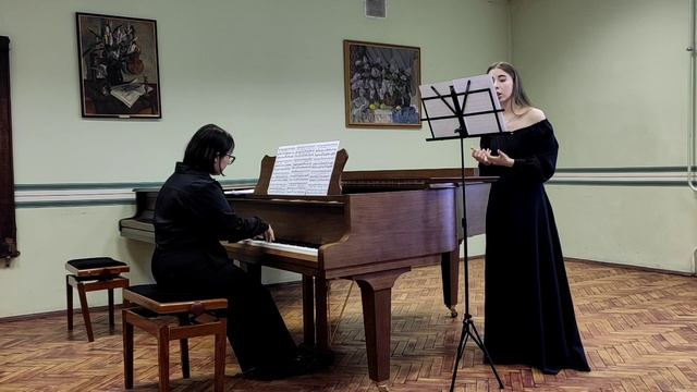 Якушева Светлана, Остапенко Надежда: Р. Штраус – романс «Schlagende herzen» смотреть онлайн