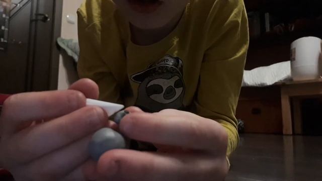 лепим ждуна из пластилина