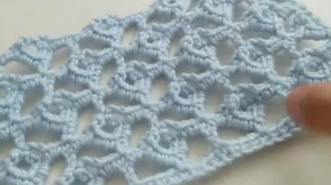 Вязание узора крючком #вязаниекрючкомузоры #узорыкрючком
