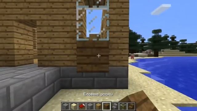 Minecraft Архитектура   Выпуск 7 Дом в стиле Вестерн 13