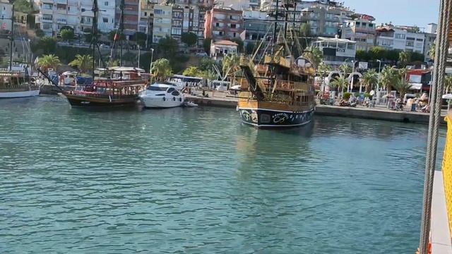 Алания, Турция, экскурсия на яхте (часть 6) / Turkiye, Alanya, yacht tour (part 6) смотреть онлайн