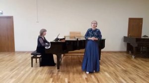 Фадеева Анастасия 15 лет Хоровая школа г. Королев Ц. Кюи Тучка.