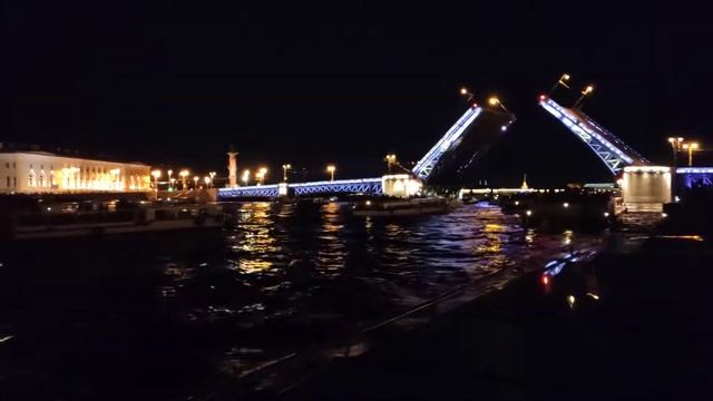 Развод мостов Санкт-Петербург
