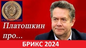 Н.ПЛАТОШКИН   БРИКС 2024 #fromrussia #актуальнаятема #платошкин #главнаятема #todeynews #брикс