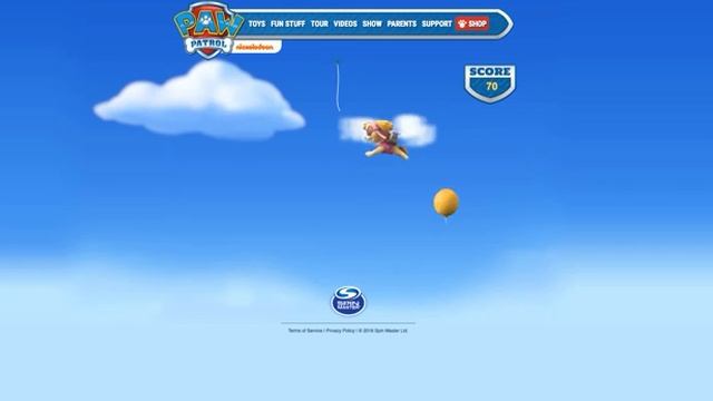 Щенячий Патруль: Щенки ловят шарики (Англ.) \ Paw Patrol: Pups catching baloons смотреть онлайн