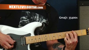 Electric guitar lesson learn Def Leppard inspired chords n licks Hysteria style with scales tabs