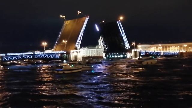 Разводные мосты Дворцовый Троицкий Литейный