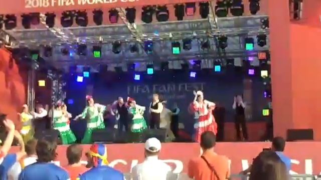 FIFA FAN FEST KAZAN  dance performance смотреть онлайн