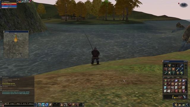 Lineage 2 C4 x1 Покупаю удочку без ранга, наживку и иду рыбачить - Прохождение Часть 82 смотреть онлайн