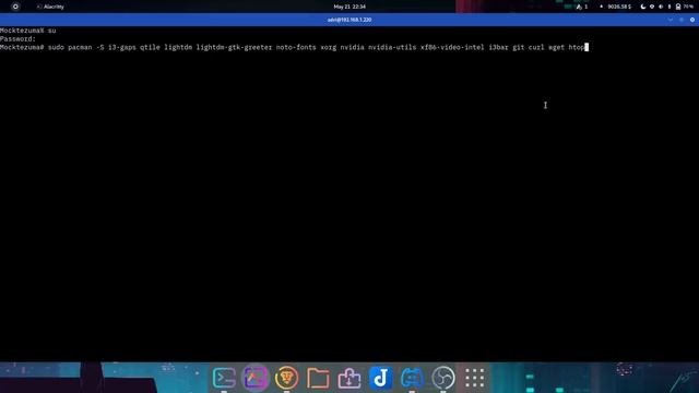 Post Install part 1: Installing WM and DM смотреть онлайн