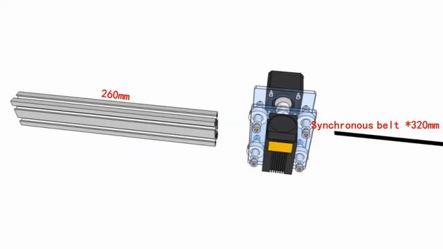 Схематическая сборка лазерного гравера. смотреть онлайн