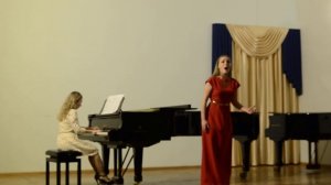 Ф.Пуленк. "Ce" А.Тарасова(сопрано). Партия фортепиано Ю.Кабанова