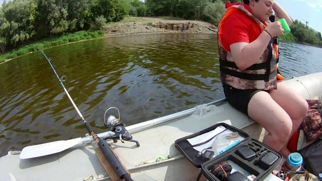 Обзор рыбных мест р. Иртыш г. Омск 4К 24.07.2021 г. 29 Рыбалка спиннингом троллинг в зат. СРЗ
