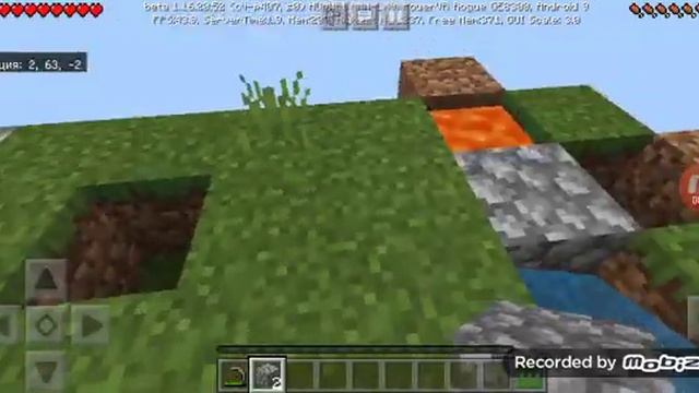 Нубик выживает на острове SKYBLOCK! Первое выживание на скай блок! MINECRAFT 1