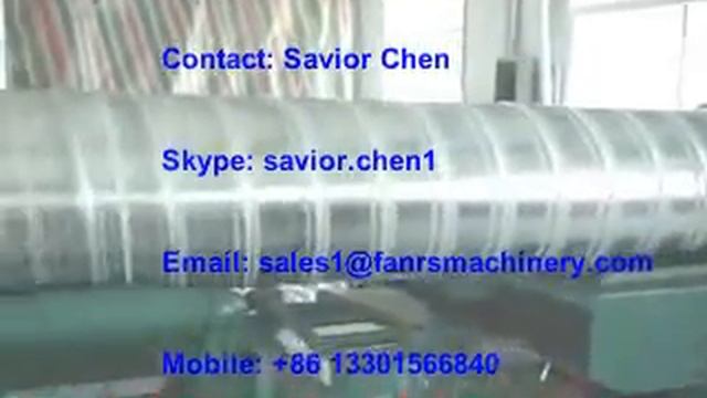 F1600 Spiral Duct Forming Machine смотреть онлайн