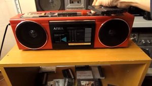AIWA CS-J21 SN40328011 Kassette & FM Radio Test, After repair
