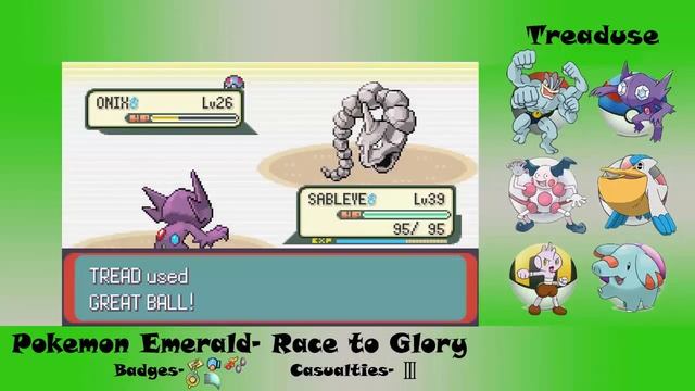 Pokemon Emerald Randomizer Nuzlocke E30- Safari Zone смотреть онлайн