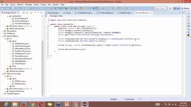 What are Advantages Of Testing | How To Upload The Using Selenium Webdriver | Selenium Tutorial
