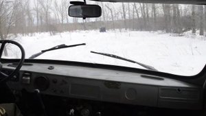 Тестируем УАЗ Буханка на 32" Nortec. Проважаем зиму.