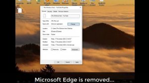 Microsoft keeps Edge as default browser after i removed Edge!