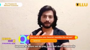 UC Browser Interview | Actor Nishant Pandey |  Mx Player | An Actor in 6 Characters |