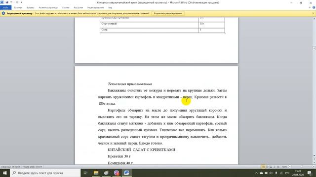 Холодные закуски китайской кухни