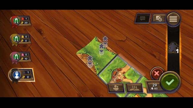 Carcassonne Gameplay смотреть онлайн
