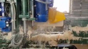 Производство оцилиндрованного бревна