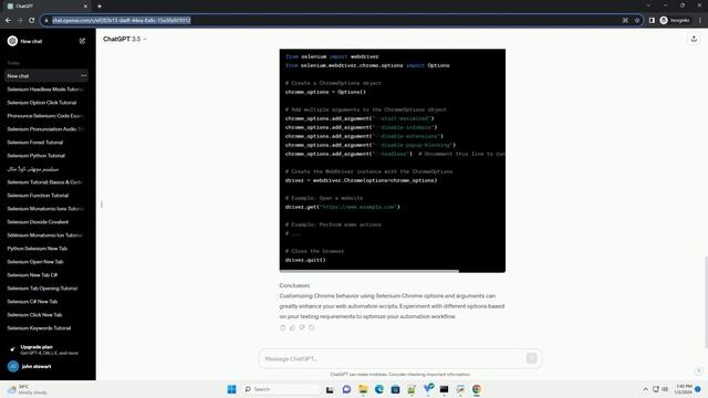 selenium chrome options arguments