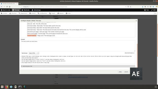 Drupal 8 Views