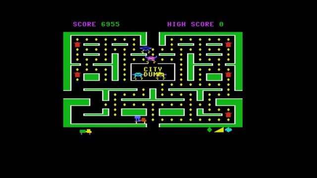 Trashman - Commodore 64 Games System - MAMEUI64 v0.200 - Test Windows 10 смотреть онлайн