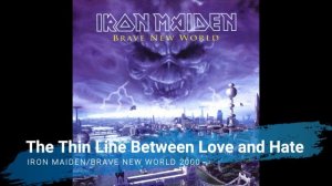 Iron Maiden - The Thin Line Between Love and Hate