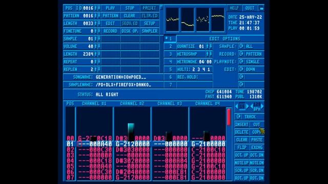 Amiga Music: "Generation" by Proper Disco & Danko & DLX & Firefox - Protracker 3.1b смотреть онлайн