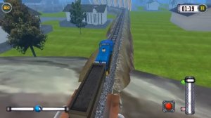 Main Kereta Api Seru di Train Driver Simulator Pro (Android) (Level 6 - 9)