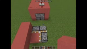 механическая дверь майнкрафт 2 на 2