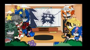 transformers reaction to paper education[basics in Behavior]#gacha #transformers