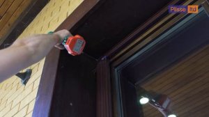 Установка москитной сетки Плиссе