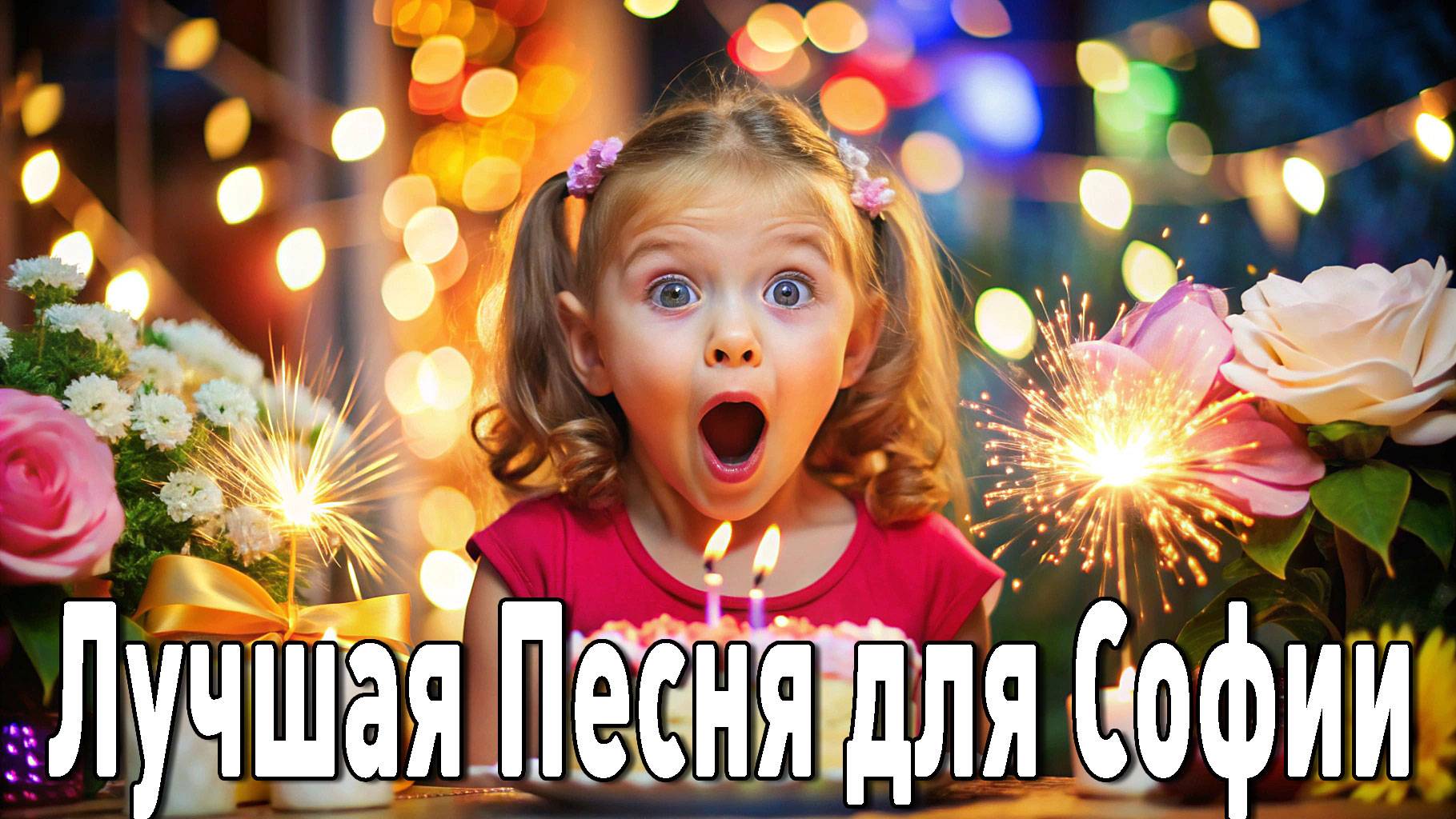 СОФИЯ - Забойная Танцевальная Песня Для Весёлой Вечеринки "С днём рождения, София!"