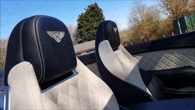 Beautiful Black Bentley Continental GTC V8 S Mulliner - SOLD смотреть онлайн