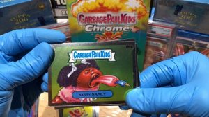 Garbage Pail Kids Chrome Series 5 Box Break! First Look with a C card HIT!