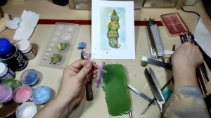 СЕМЕЙКА ГОРОШКОВ Ватная игрушка. Урок 8. Делаем СТРУЧОК -- домик .