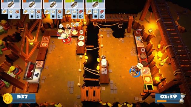 Горячие буррито, горящая кухня и хвосты | Overcooked 2 смотреть онлайн