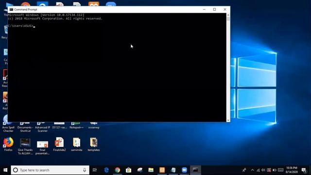 How to open windows Command Prompt or CMD in windows 10 ,2020 смотреть онлайн