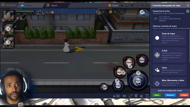 Como Configurar Controles Teclado Bleach Brave Souls no Emulador Bluestacks - Bleach no PC смотреть онлайн