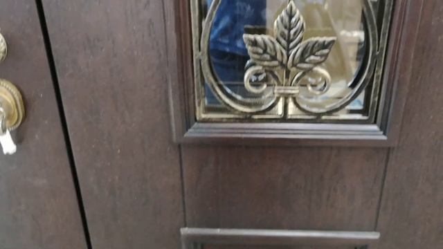 Нестандартная парадная входная дверь с ковкой в особняк, заказать в Москве по отличной цене в Москв смотреть онлайн